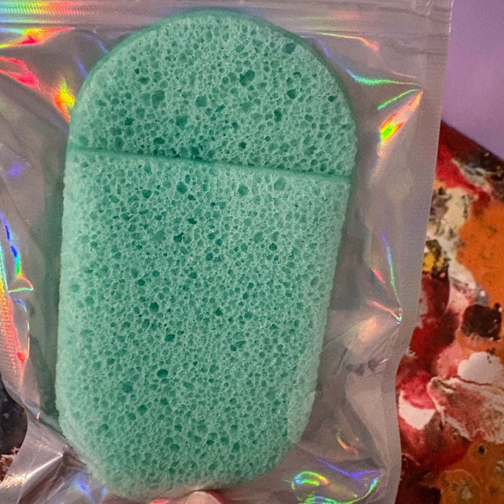 Mint Green Makeup Sponge Set - Picture 2 of 2